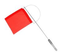 Ciieeo Drapeau Extérieure Vent Direction Marin Rouge Acier en Inoxydable du Indicateur Pratique et Polyvalent Décoration Élégante et Résistante pour Bateau et Yacht