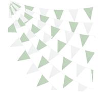 Ciieeo Drapeaux Triangulaires De 12 M - 42 Pièces pour Une Couverture Complète Et Une Célébration