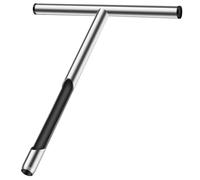 Ciieeo Échantillonneur de Sol Manuel en Acier Inoxydable 52 X 25 Cm Poignée en T, Outil D’échantillonnage Carotté pour Jardinage, Pelouse et Analyse du Sol, Prélèvement Précis et Solide