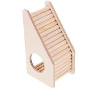 Ciieeo Échelle en Bois Naturel pour Hamster et Chinchilla d'escalade Multi-Fonction 1 Pièce Taille Compacte Échelle Décorative Solide pour Cage Accessoire pour Rongeurs et Petits