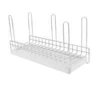 Ciieeo Égouttoir Inox Multifonction pour Tasses et Bouteilles avec Plateau Drainant pour Cuisine Bureau Salle de Bain Support de Séchage et Gain de Place