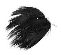 Ciieeo Élastique à Utiliser Créer Naturel un ou Facile pour Température Bun Accessoire Chignon Noirs en Soie Haute Cheveux Quotidien ou Lors D'engagements
