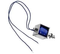 Ciieeo Électroaimant Solénoïde Push-Pull 12V Mini Électroaimant à Cadre Ouvert 8.5Mm de Traction/Poussée Pièces Électroniques Métalliques