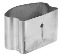 Ciieeo Embout de Protection pour Main Courante en Acier Inoxydable Bouchon de Tube PVC Étanche Embout de Rampe de 1 Pièce pour Escalier Accessoire de Finition Solide et Résistant aux