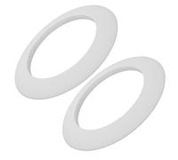 Ciieeo Ensemble 2 Anneaux de Putting Blanc pour Entraînement Golf Intérieur Réducteur de Trou Portable Outil Précision Putting Équipement Golf Pratique et Léger