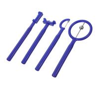 Ciieeo Ensemble 4 Pièces d'Exercice Musculaire Langue Outil de Rééducation Phonétique pour Garçon et Filles Exercices de Prononciation et Stimulation Orale