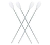 Ciieeo Ensemble de 4 Allume-Ventouses Tige Métallique Fine et Embout Coton Large Outil d'Allumage de Ventouses Réutilisable pour Massage par Ventouses Usage Familial et Bien-