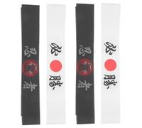 Ciieeo Ensemble de Bandeaux Ninja Authentiques pour Hommes Et Femmes Couvre-chef de Chef de Karaté Bandeau de Sport Bandana Respirant Et Confortable