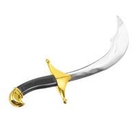Ciieeo Épée de Pirate en Plastique Légère et Sécurisée, Accessoire de Costume Halloween et Fête à Thème, D'épée Fantaisie pour Cosplay et Décorations, Présent pour Adultes et Garçon