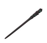 Ciieeo Épingle à Cheveux en Ébène Noire Sculptée Artisanale Style Ancien Chinois, Accessoire Élégant pour Chignon, pour Cérémonies et Fêtes