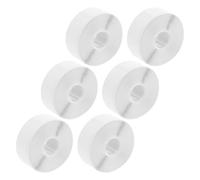 Ciieeo Étiquettes Autocollantes Blanches 4 X 1,2 Cm 6 Rouleaux de 160 Étiquettes par Rouleau Papier Imprimante Autocollant pour Mini-imprimante Vierges pour Prix Organisation et Bureau