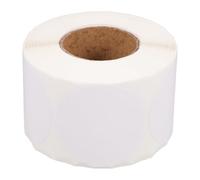 Ciieeo Étiquettes Autocollantes Rondes 50 Mm Blanches, 600 Pièces Thermiques Imprimables, Surface Écrivable, Rouleau D'étiquettes Multifonction pour Organisation Bureau et Stockage