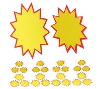 Ciieeo Étiquettes de Prix Supermarché 200 Pcs Papier Lisse 5x7 Cm 8x11 Cm, Cartes Vierges pour Affichage Commerce Détail, Panneaux Prix Pratiques pour Magasin Fruits et Légumes