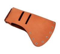 Ciieeo Étui de Protection Portable pour Hachette en Cuir de Vache, Housse D'extérieur Robuste et Légère, Accessoire de Rangement pour Équipement Chasse, Paquet de Protection pour Lame