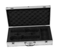 Ciieeo Étui de Transport Robuste pour Deux Microphones pour Ktv Concerts et Voyages