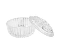 Ciieeo European Style Glass Candy Jar With Lid Decorative Tea Snack Storage Container For Weddings Parties And Everyday Use