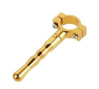 Ciieeo Extension de Béquille Latérale en Alliage d'Aluminium Doré Tige de Support Rallongée pour Moto Tout-Usage Kit d'Extension Stable et Résistant pour Scooter Outil d'Assistance