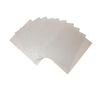 Ciieeo Feuille De Mica Universelle Pour Four À - (12 Pièces) Pièce De Rechange Isolante Découpable À La Taille Souhaitée