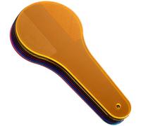 Ciieeo Feuilles de Mélange de Couleurs Translucides 8 Pièces en Acrylique Coloré, Outil Pédagogique pour Apprentissage des Couleurs Primaires et Mélange, Accessoires Éducatifs