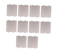Ciieeo Feuilles De Mica Pour Four À - - Lot De 10 Pièces Couvre-plaque Universel Couvercle De Guidage Cache-poussière Grille Supérieure Pour Appareils De Cuisine