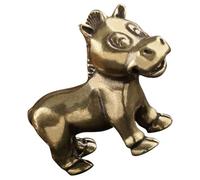 Ciieeo Figurine Cheval en Laiton, Petit Modèle Vintage pour Jardin