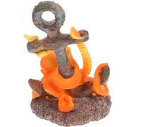 Ciieeo Figurine Décorative Pieuvre en Résine, Modèle Vivant pour Aquarium