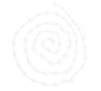 Ciieeo Filet à Grimper pour Jardin en Polyester Blanc, Treillis pour Plantes Grimpantes D'extérieur, Facile à Installer et Pouvant être Taillé, pour Arbres Fruitiers et Vergers