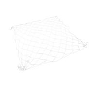 Ciieeo Filet de Protection Élastique pour Benne de Camion 2,4x2,6 M Maille Résistante 20 Cm Filet de Chargement Robuste pour Camionnette et SUV de Coffre de Voiture pour Transport