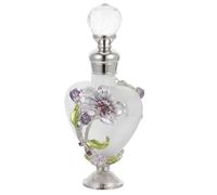 Ciieeo Flacon de Parfum Séparé en Verre Contenant Vide 10 Ml Échantillon de Parfum pour Décoration de Bureau Cadeau pour Filles