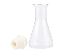 Ciieeo Flacon Scientifique en Verre 150 Ml Bouchon en Liège pour Mesures Précises en Laboratoire de Chimie