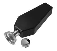 Ciieeo Flasque à Poche Acier Inoxydable Forme de Cercueil Flasque Miniature pour Vin et Whiskey avec Entonnoir Décoration Halloween Pratique et Originale