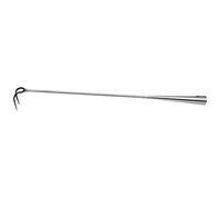 Ciieeo Fourchette à Rôtisserie en Acier Inoxydable pour Barbecue Outil pour Brochette à Viande pour Bacon Saucisse Poignée Isolée Thermiquement Fournitures de Cuisine 1 Paquet