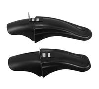 Ciieeo Garde-Boue Vélo en Plastique Résistant Noir, Bavettes Arrière Légères pour VTT et Vélo de Course, Protection Cadre Boue et Éclaboussures, Accessoires Cyclisme Outdoor