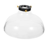 Ciieeo Glass Lampshade High Borosilicate Heat-resistant Funnel Replacement Cover For Pendant And Wall Sconces With Transparent Design