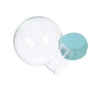 Ciieeo Globe De Neige Vide Verre Transparent Épais Cloche à Remplir pour DIY Décorations De Noël Jarre Exposition pour Maison Bureau Et Magasin