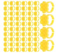 Ciieeo Godets Hexagonaux Fleurie pour Colle à Faux Cils - 250 Pièces - Pot de Colle Alvéolé pour Extensions de Cils - Support Portable et Hygiénique pour Professionnels Beauté