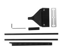 Ciieeo Grattoir Ergonomique pour Aquarium, Enlève Algues, 10 Lames | Acier au Carbone et Silicone, Démontage Facile, pour Bacs D’eau Douce et Salée, Entretien Quotidien