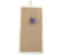 Ciieeo Griffoir Chat en Sisal Naturel 40x40 Cm Tapis à Griffer pour Chats D’intérieur, Solide et Antidérapant, Accessoire Pratique pour Protéger Meubles et Réduire Stress Félin