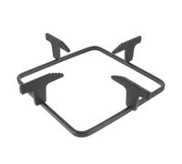 Ciieeo Grille pour poêle à gaz en fonte Support antidérapant pour brûleur Accessoire de cuisine résistant à la chaleur facile à nettoyer pour casserole et cafetière