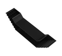 Ciieeo Grotte D’Aquarium Tunnel Souterrain pour Crevettes et Poissons, Abri D’Angle Décoratif en Résine, Cachette pour Bettas et Petits Poissons, Accessoire Aquarium Facile à Nettoyer,