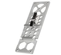 Ciieeo Guide de Rail pour Scie Circulaire, Guide de Scie, Planche D'angle 260mm, 90°, Acier Inoxydable et Alliage D'aluminium, Argenté, Compatible les Principales Marques,