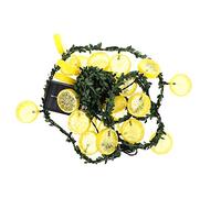 Ciieeo Guirlande Lumineuse Décorative Solaire Lampe Led Dextérieur En Forme De Rose Lampe Solaire De Jardin Lampe En Forme De Vigne De Citron Guirlande Lumineuse Led