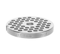 Ciieeo Hachoir à Viande Manuel Acier Inoxydable Type 12 Grille 6 Mm Trous Découpe Uniforme Accessoires La Cuisine Polyvalents