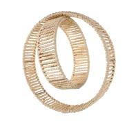 Ciieeo Handwoven Paper Rope Ceiling Lampshade Soft Illumination With Natural Texture Handmade Replacement Shade For Pendant And Chandelier Light Fixtures