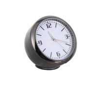 Ciieeo Horloge de Voiture Quartz Miniature Horloge Auto Adhésive pour Tableau de Bord Design Compact et Accessoire Pratique pour Intérieur de Véhicule