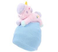 Ciieeo Housse de Casque de Ski Élastique Licorne Housse Décorative Lavable Adaptée aux Casques 55-62 CM Protection Légère et Confortable pour Sports d'hiver