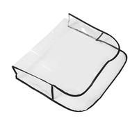 Ciieeo Housse de Chaise de Salon Protection Facile à Enlever Transparente en PVC pour Dossier de Chaise de Coiffure en Salon Professionnel