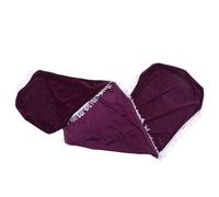 Ciieeo Housse de Protection pour Guzheng en Velours Doré Violet, Couverture Anti-poussière Décorative Motifs Élégants, Tissu Souple Pliable pour Instrument de Musique, Accessoire