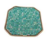 Ciieeo Housse de Siège Auto Rafraîchissante Perles Coussin Ventilé Ergonomique pour Bureau et Maison Accessoire de Confort pour et Détente