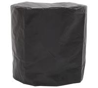 Ciieeo Housse Imperméable pour Mobilier de Jardin, Nappe D'extérieur Ronde 47x45 Cm en Polyester 190t Revêtement Argenté, Protection Anti-poussière et Pluie pour Table Basse de Patio